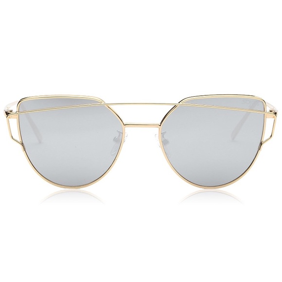 Silver Aviator Sunglasses - Picture 2 of 6